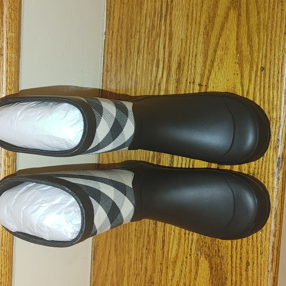 Kids burberry waterboots